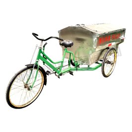 人力保潔三輪車(鐵斗)、（不銹鋼斗）